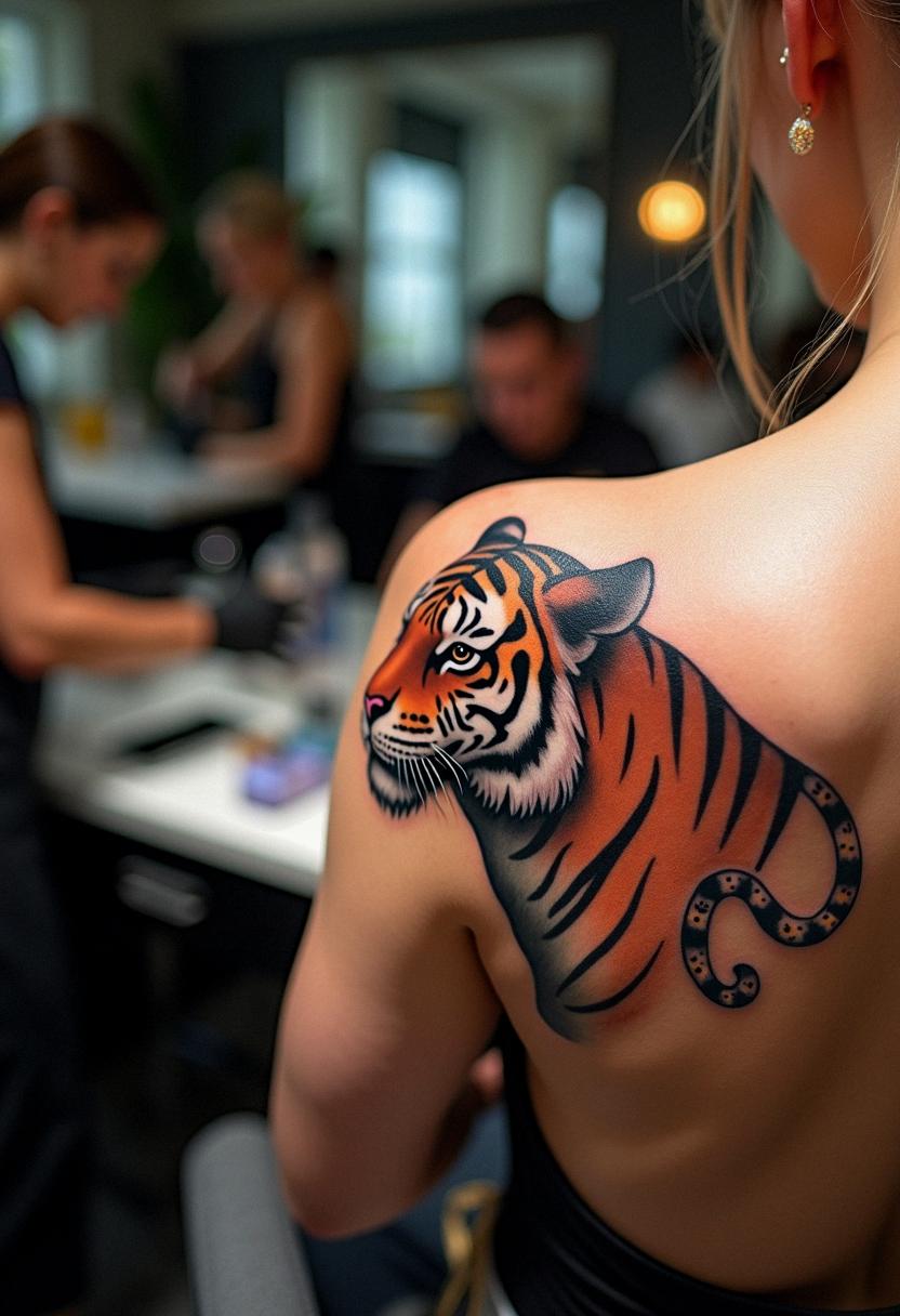 tiger tattoos