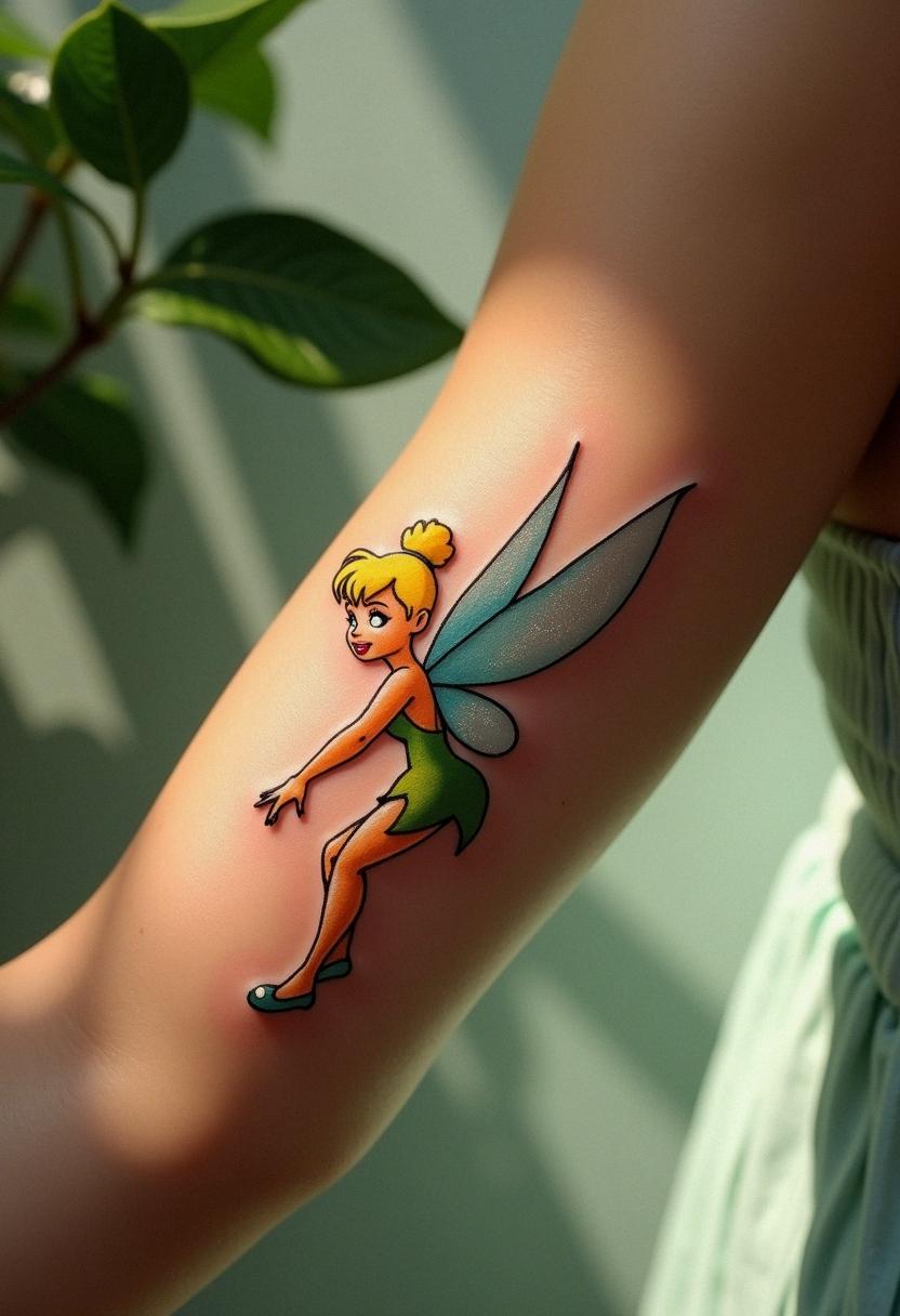 tinkerbell tattoo