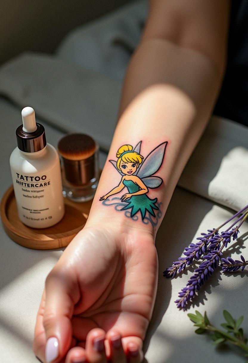 tinkerbell tattoo