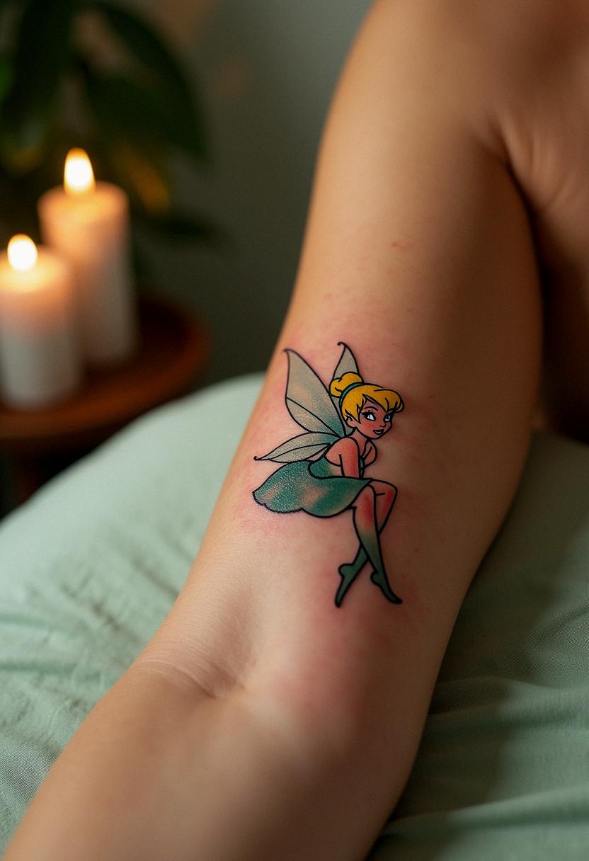 tinkerbell tattoo
