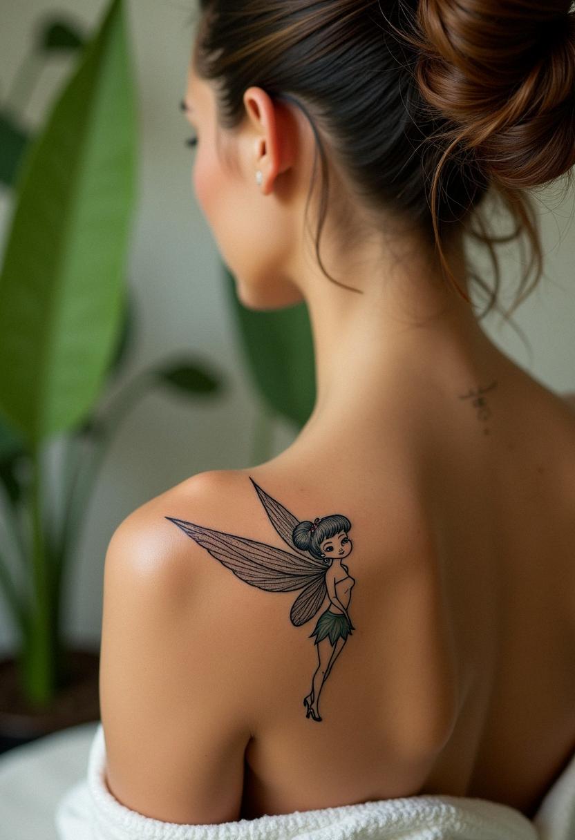 tinkerbell tattoo