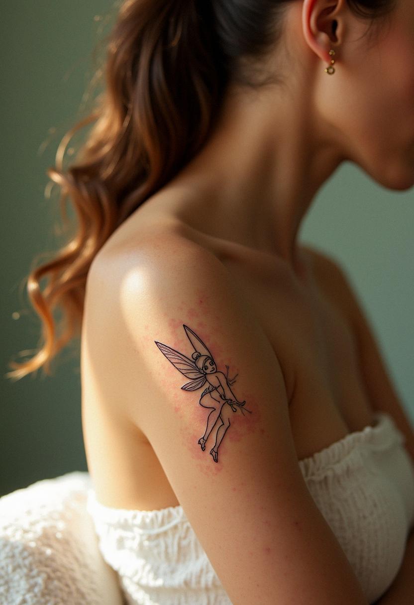 tinkerbell tattoo