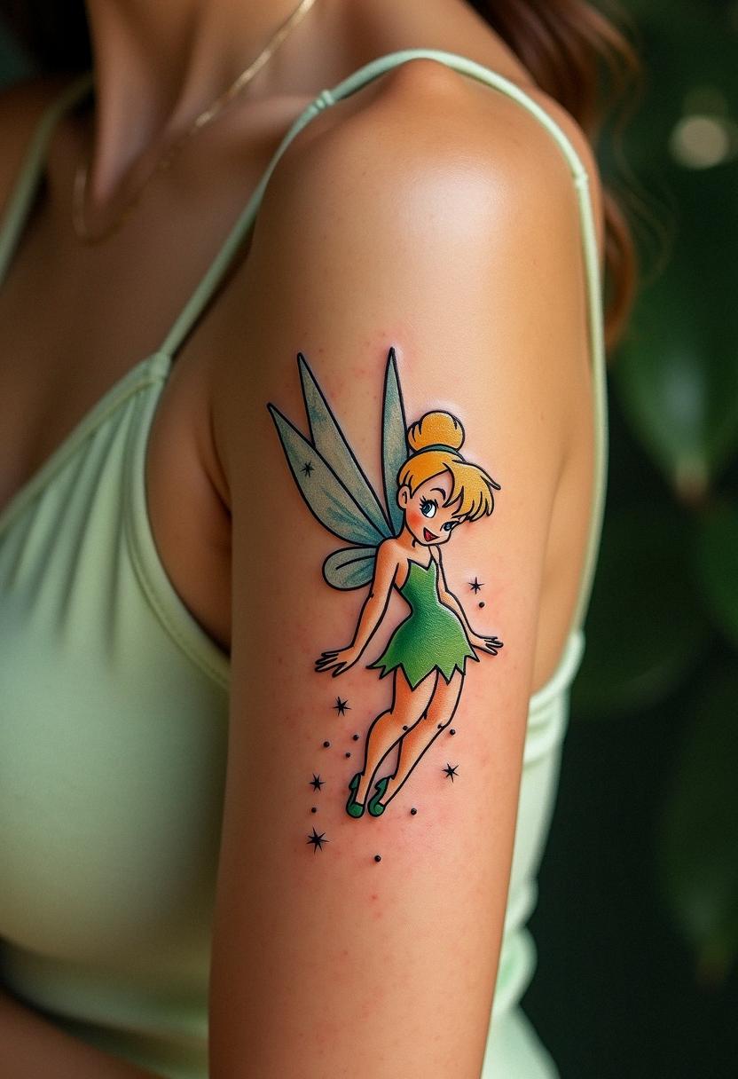 tinkerbell tattoo