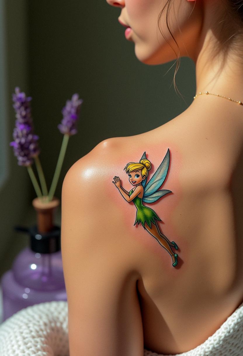 tinkerbell tattoo