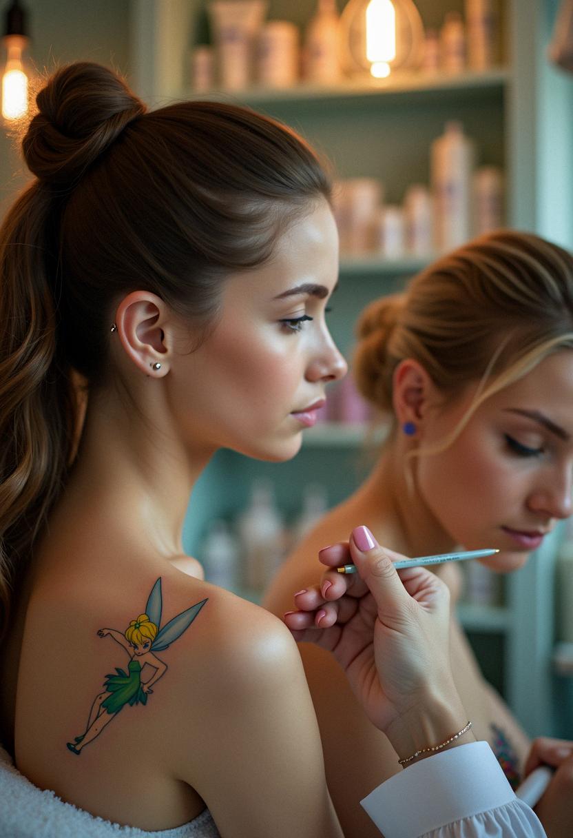 tinkerbell tattoo
