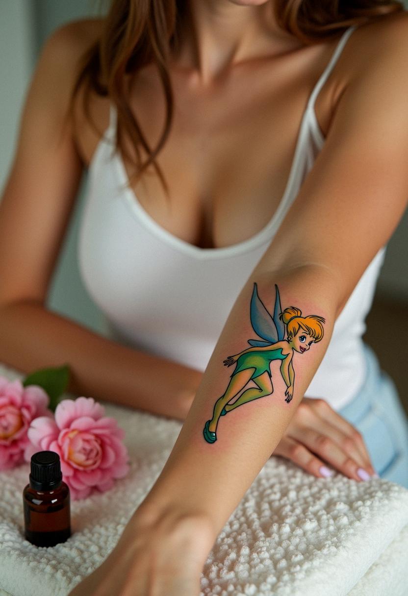 tinkerbell tattoo