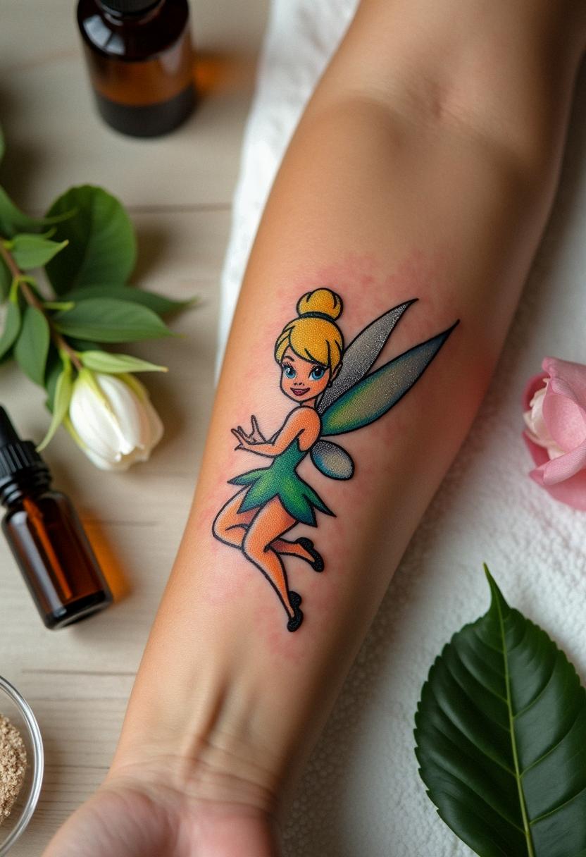 tinkerbell tattoo