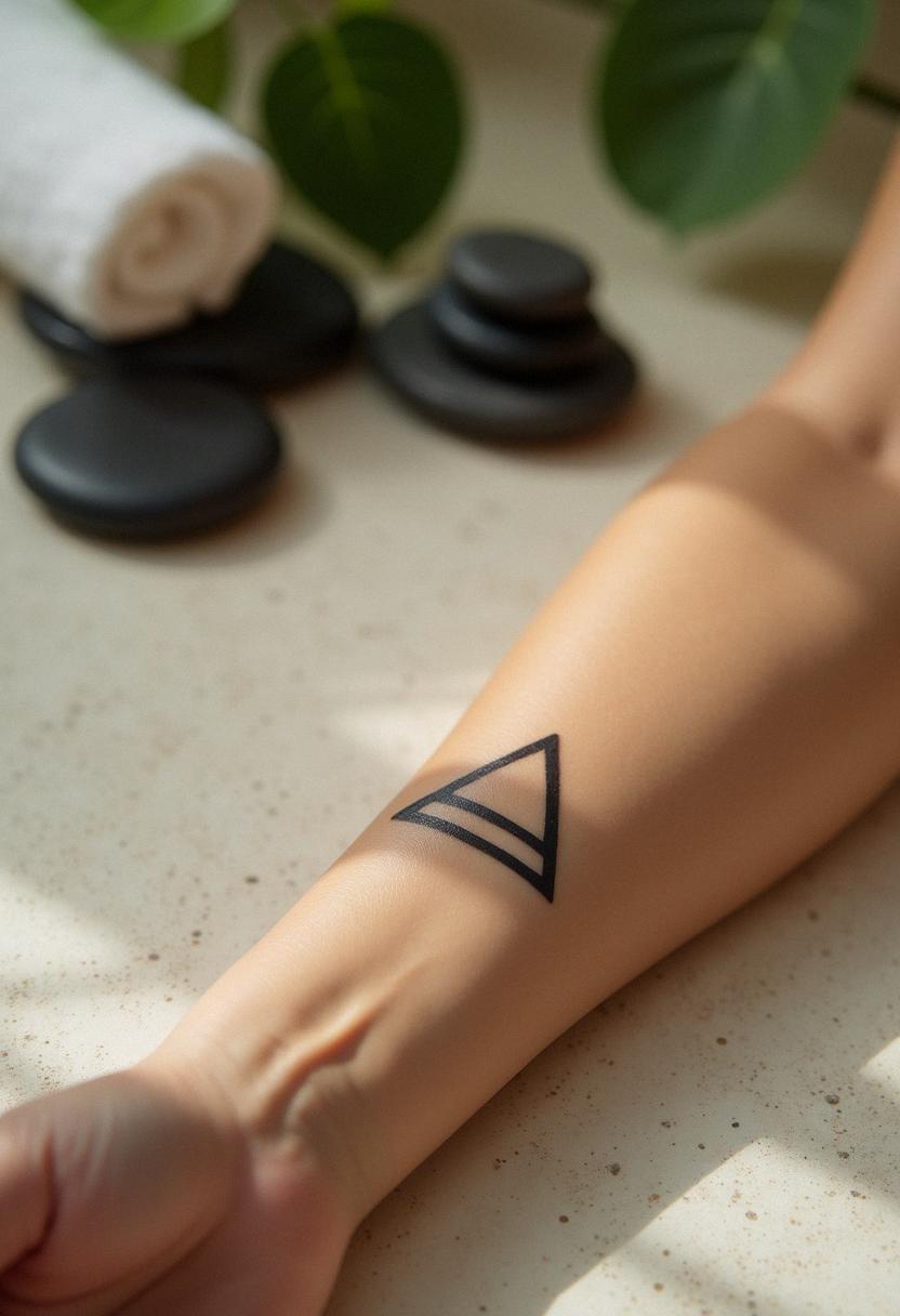 triangle tattoo
