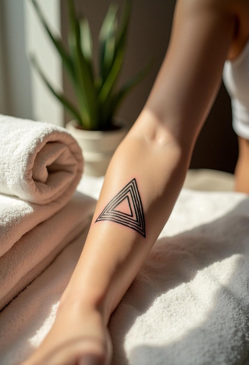 triangle tattoo
