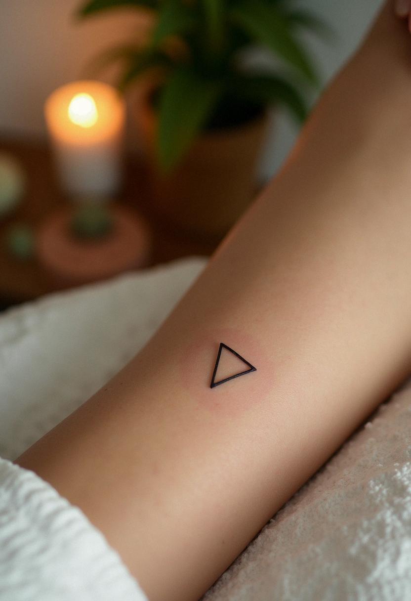 triangle tattoo