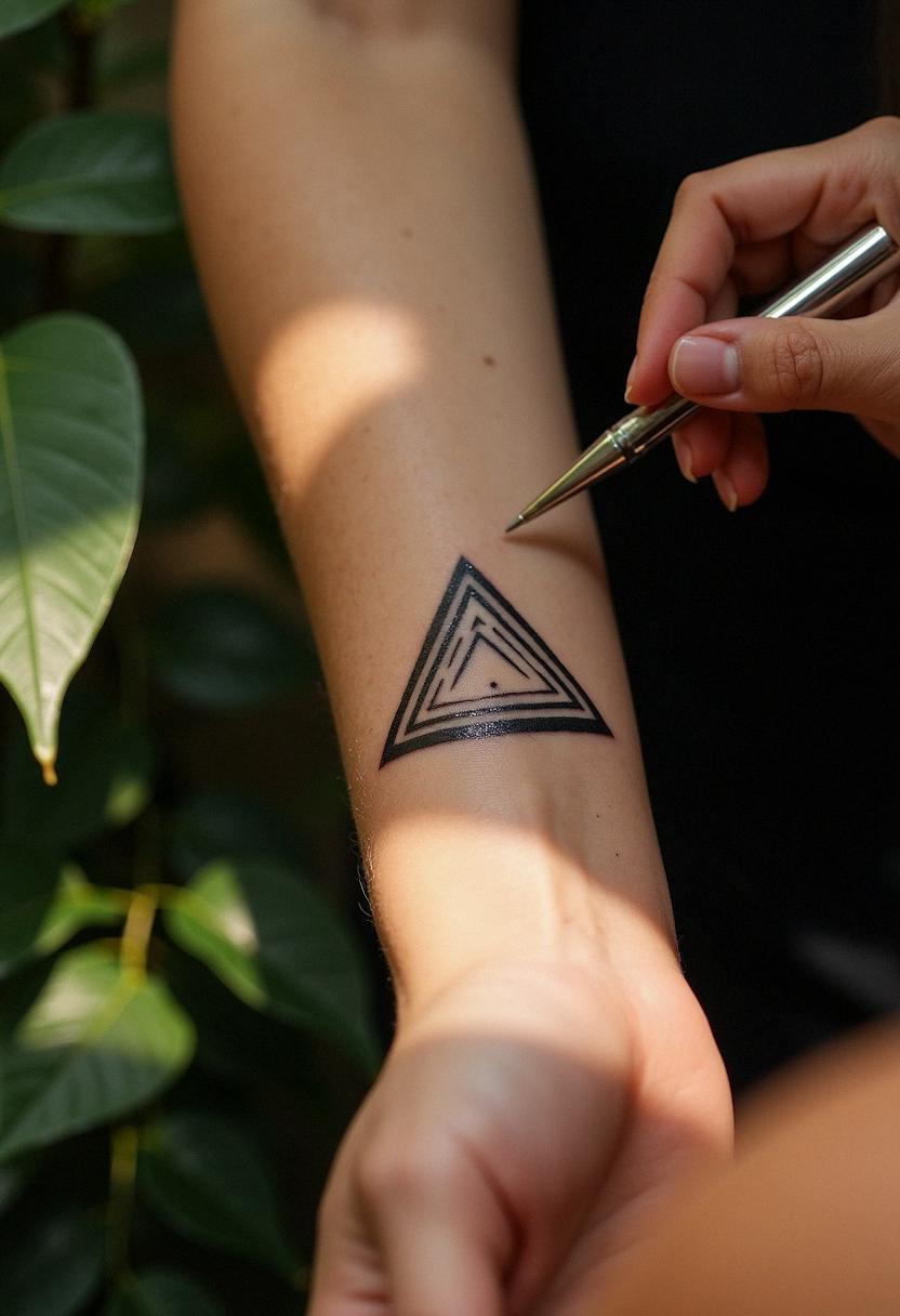 triangle tattoo