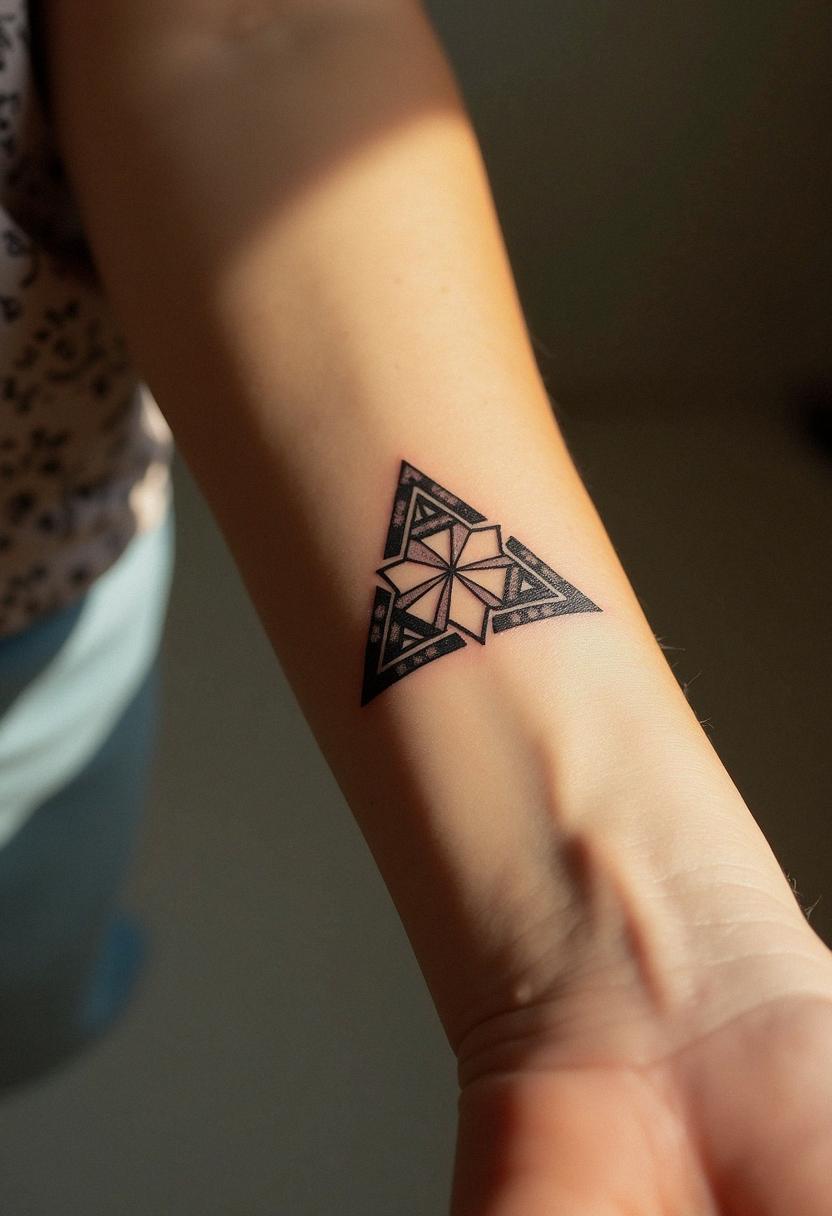 triangle tattoo