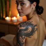 Tribal Dragon Tattoo 00001