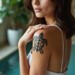 Tribal Turtle Tattoo 00002