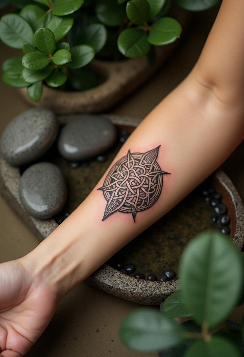 trinity knot tattoo