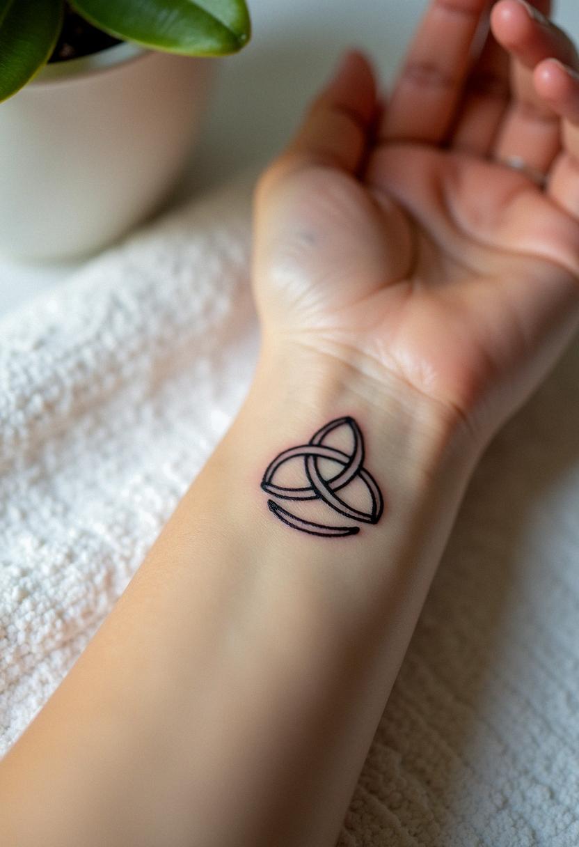 trinity knot tattoo