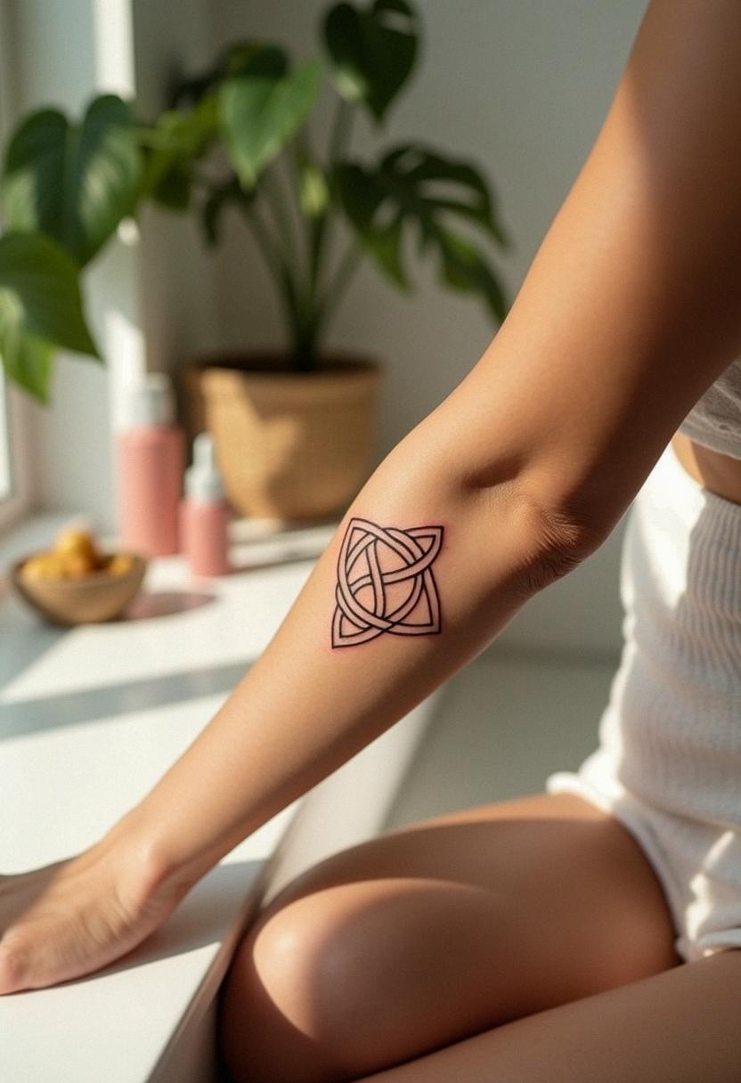 trinity knot tattoo