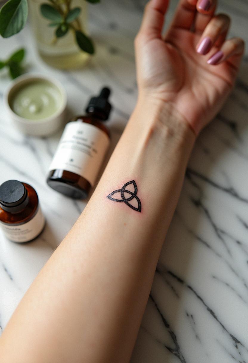 trinity knot tattoo