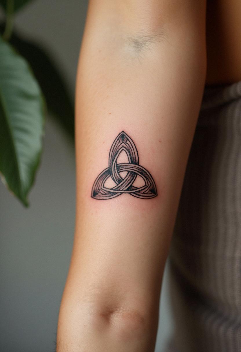 trinity knot tattoo