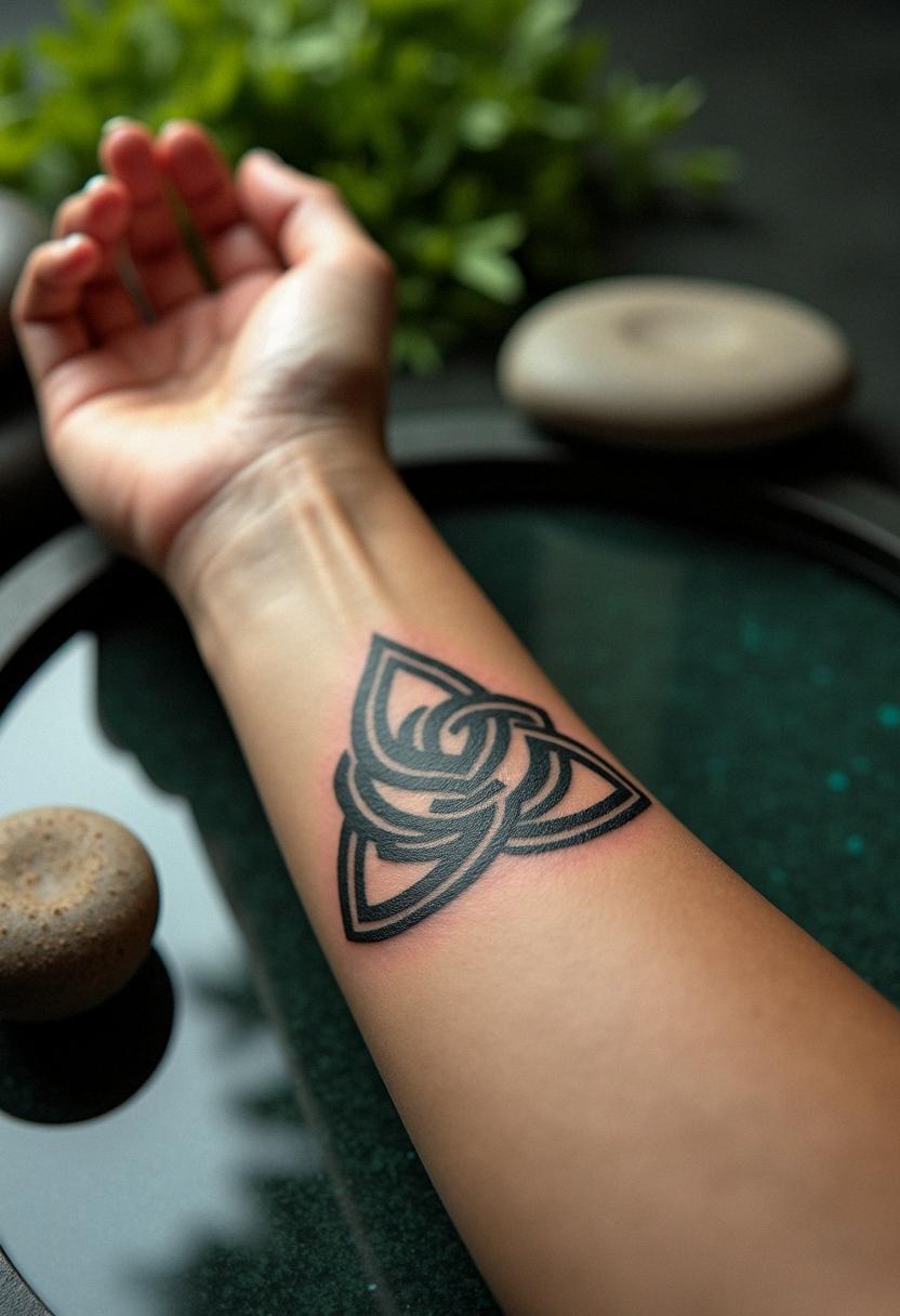 trinity knot tattoo