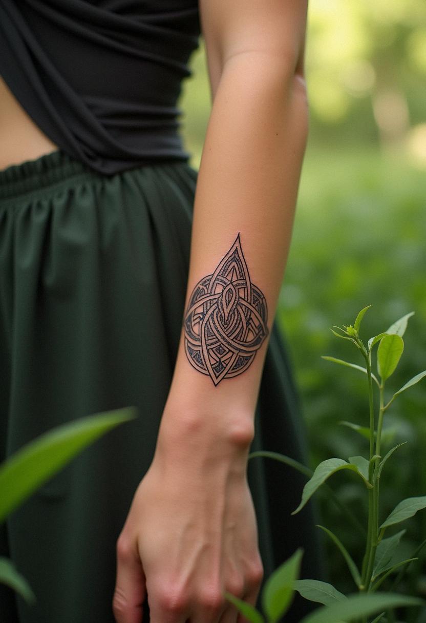 trinity knot tattoo