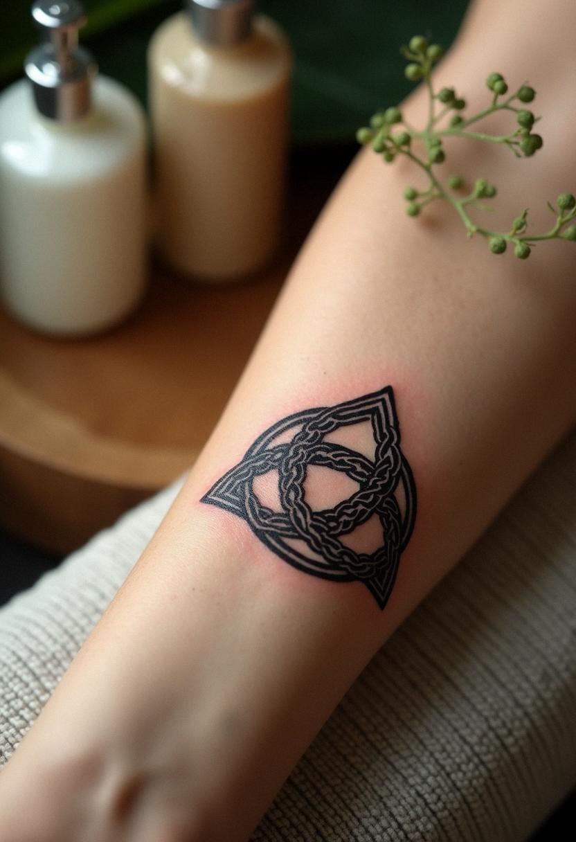 trinity knot tattoo