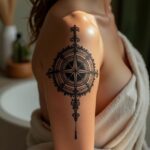 Viking Compass Tattoo 00001