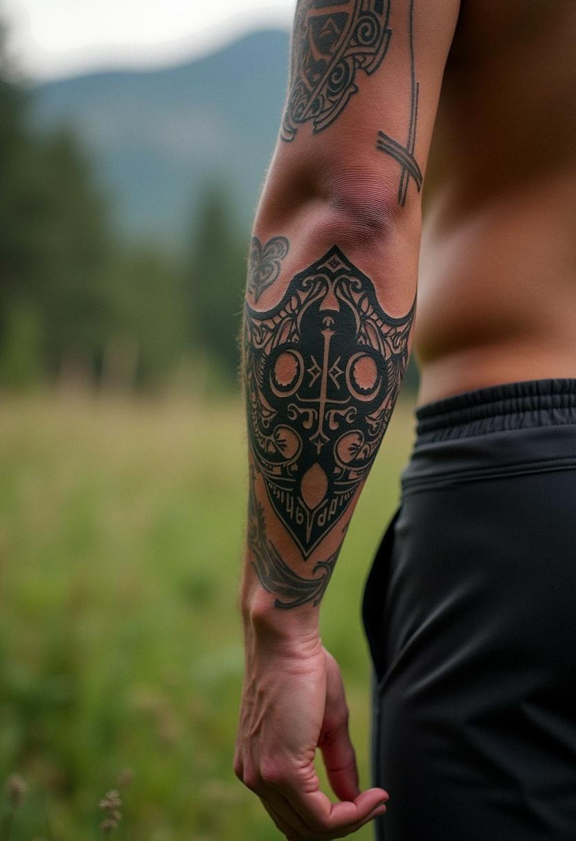viking symbol tattoo