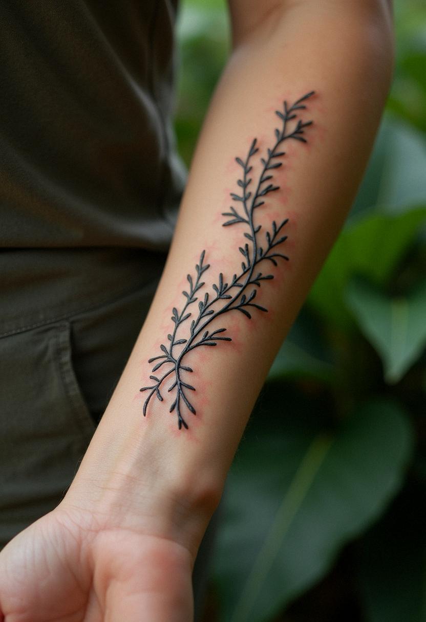 vine tattoos