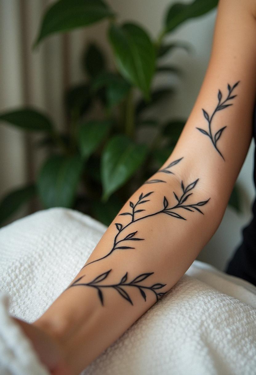 vine tattoos