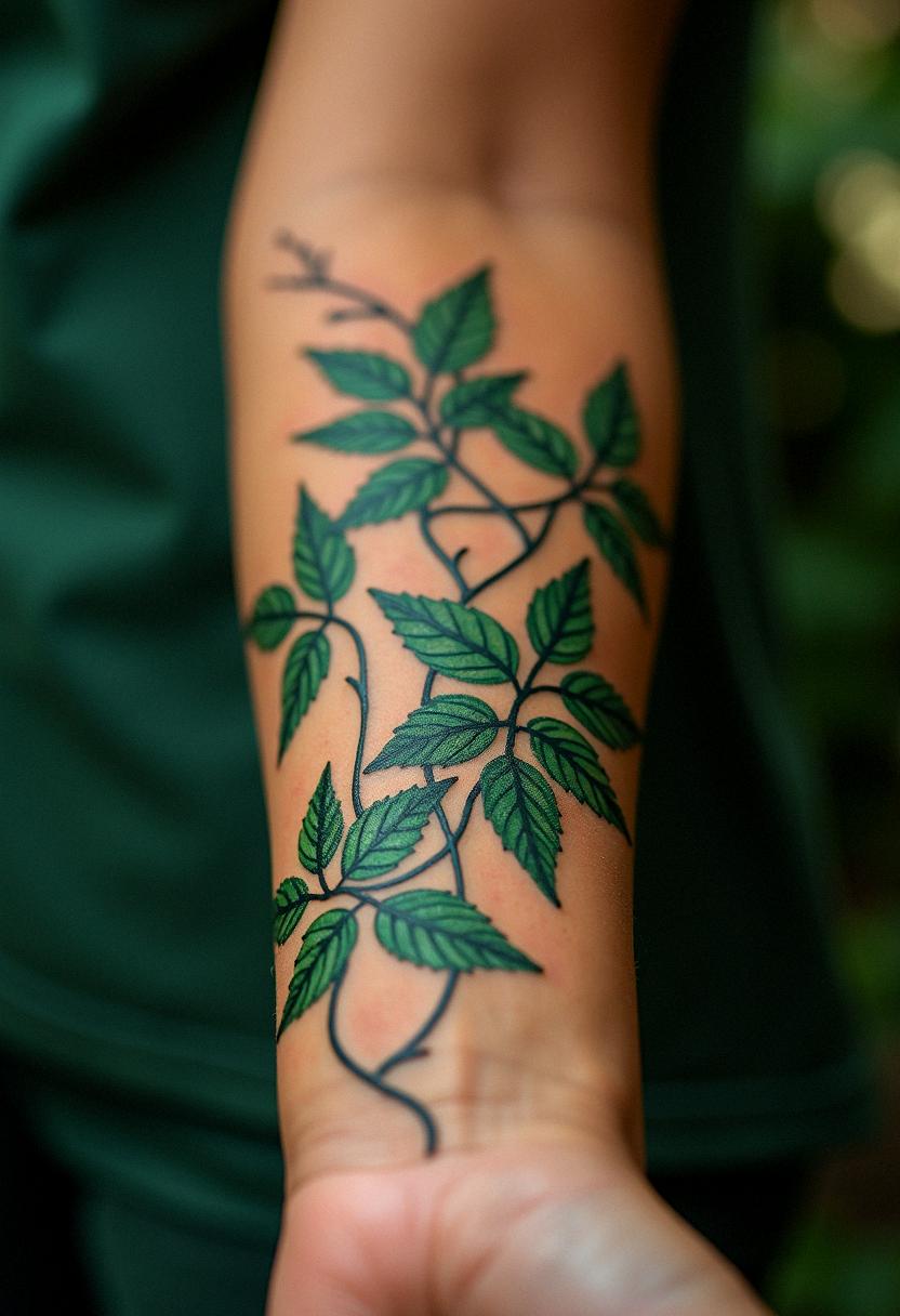 vine tattoos
