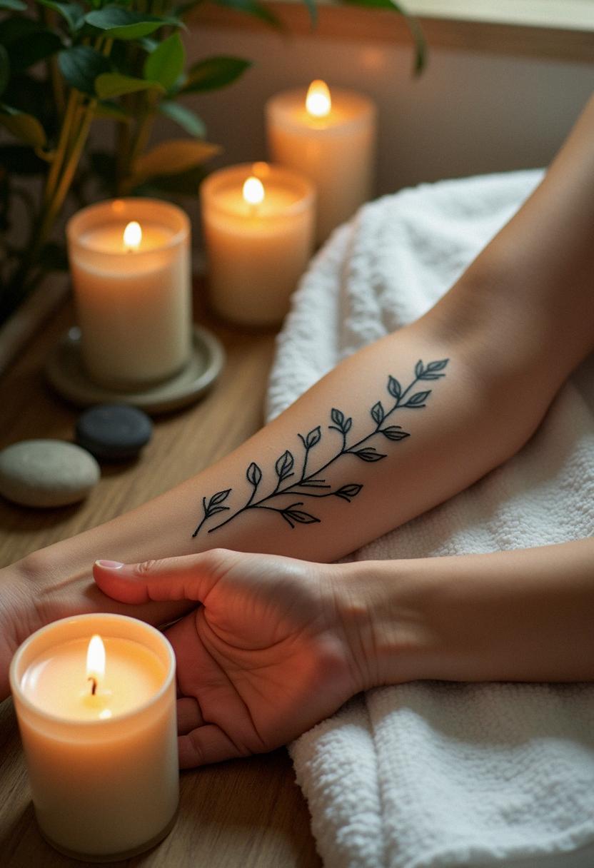 vine tattoos