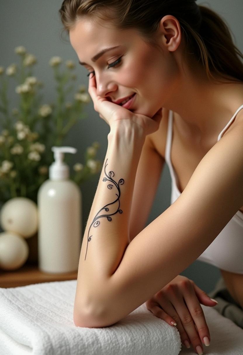 vine tattoos