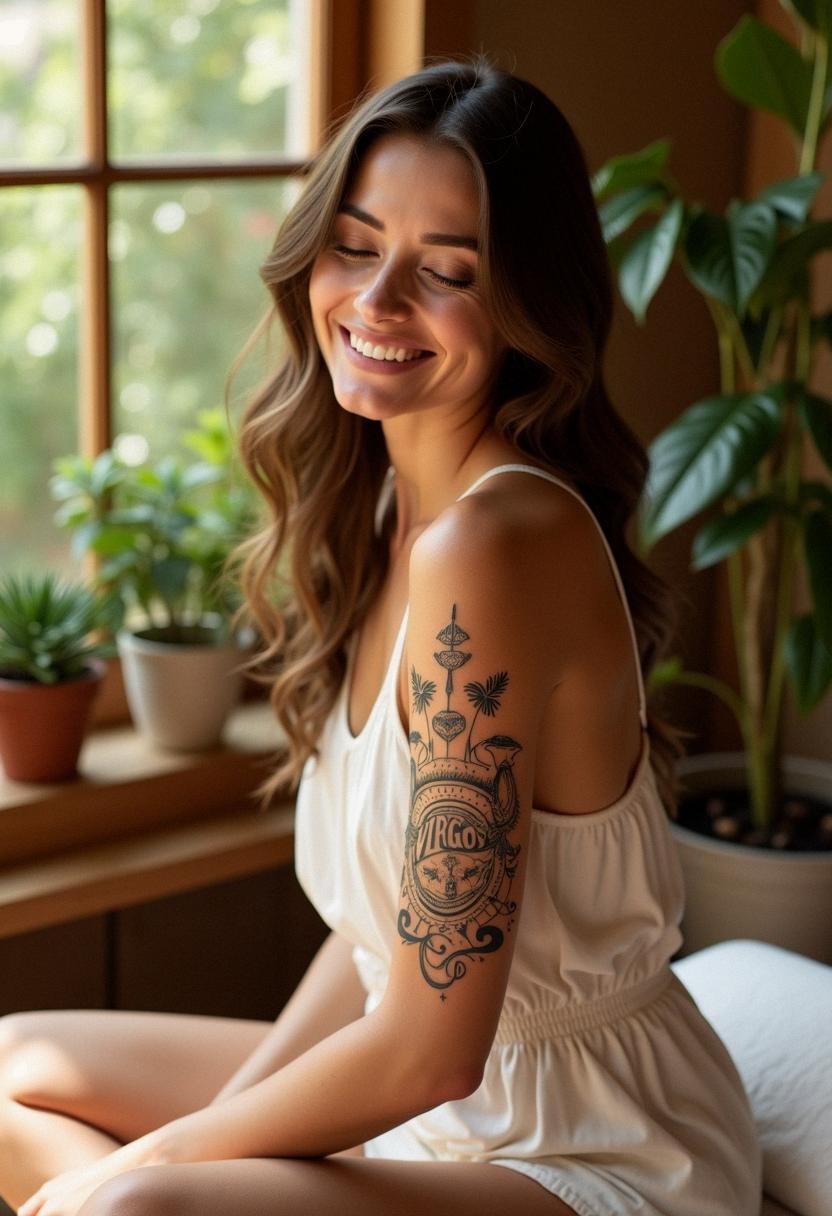 virgo tattoo
