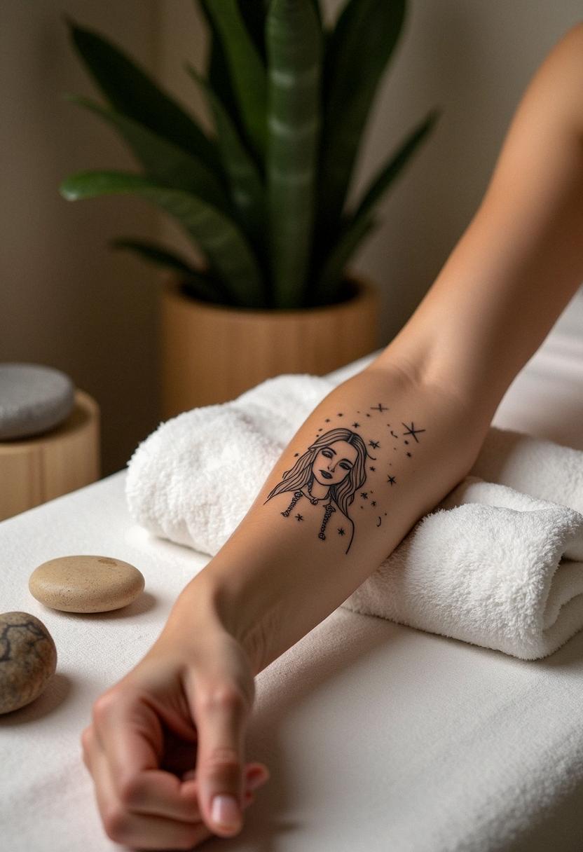 virgo tattoo