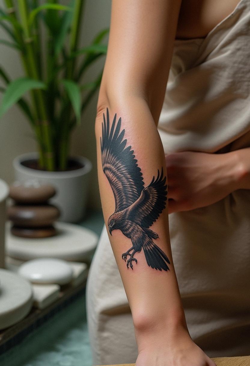 vulture tattoo