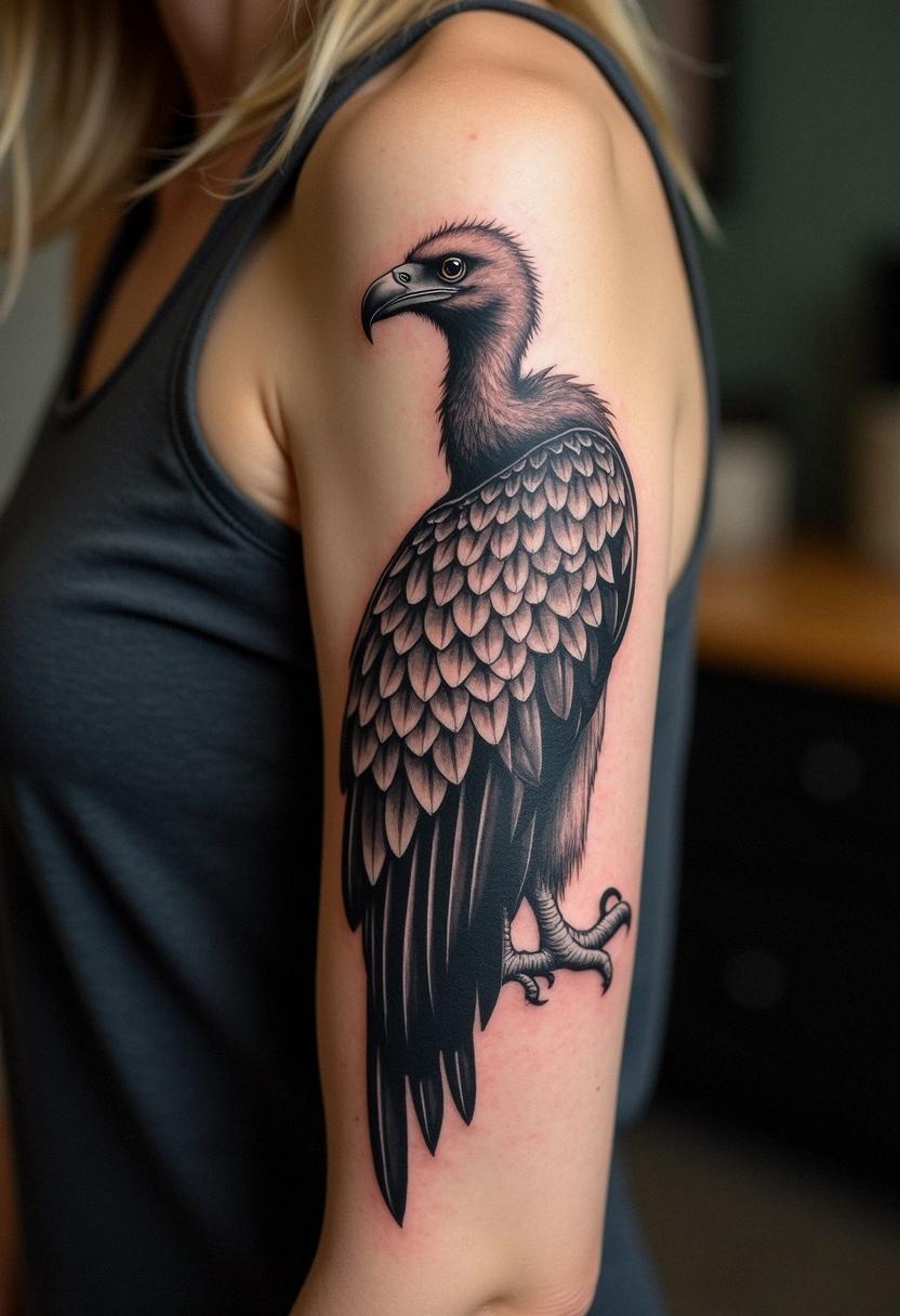 vulture tattoo