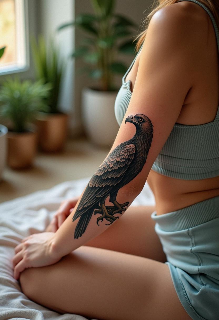 vulture tattoo