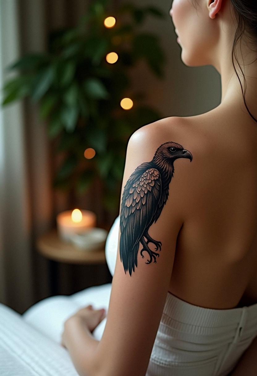 vulture tattoo