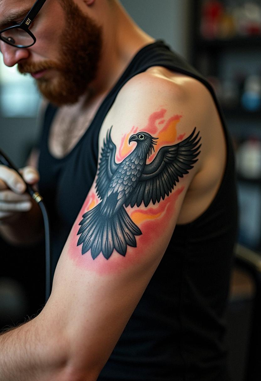 vulture tattoo