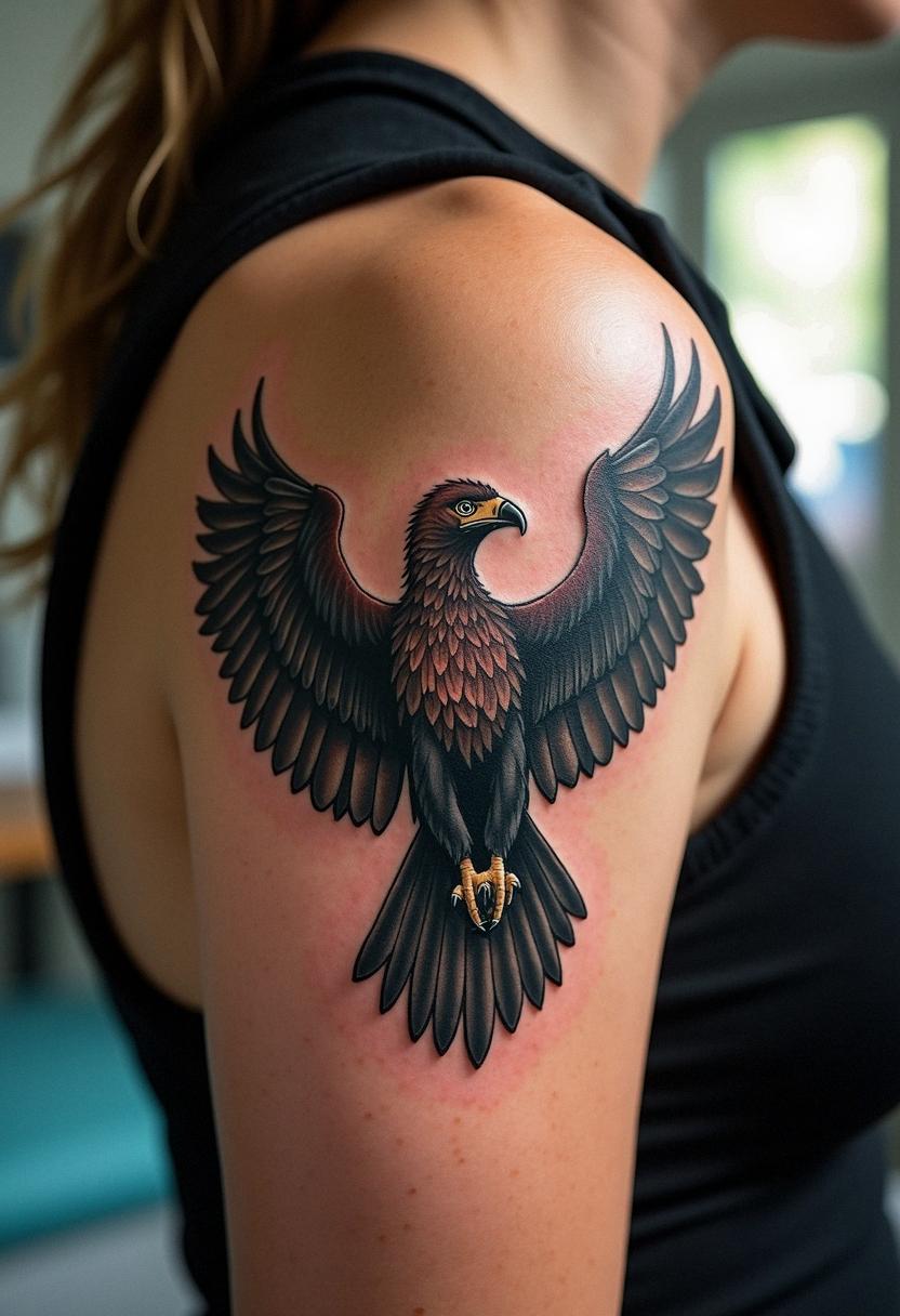 vulture tattoo
