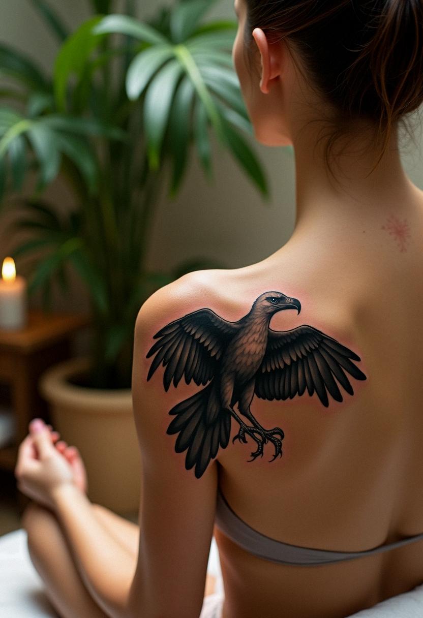 vulture tattoo