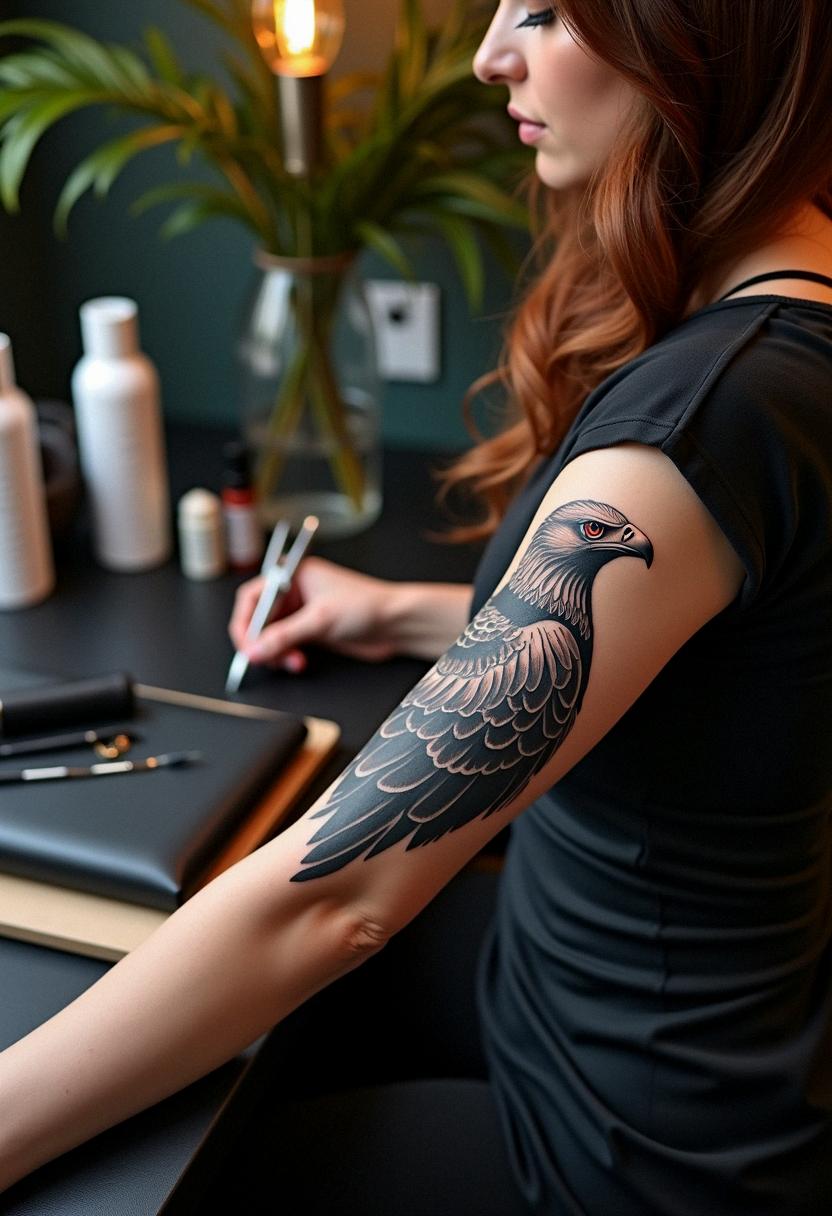 vulture tattoo