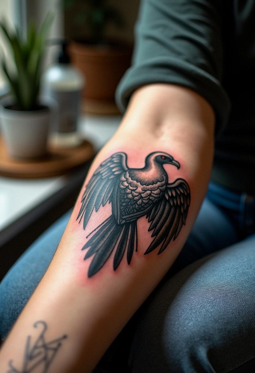 vulture tattoo