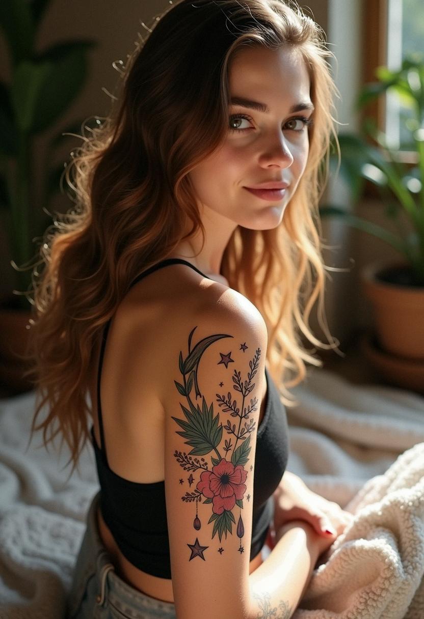 witch tattoo