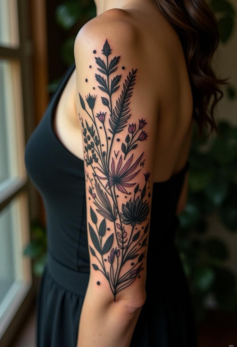 witch tattoo