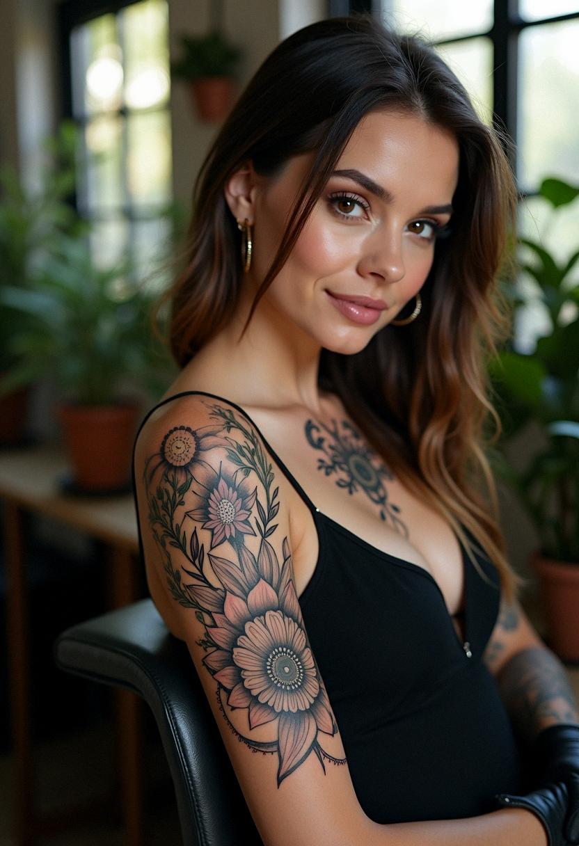 witch tattoo