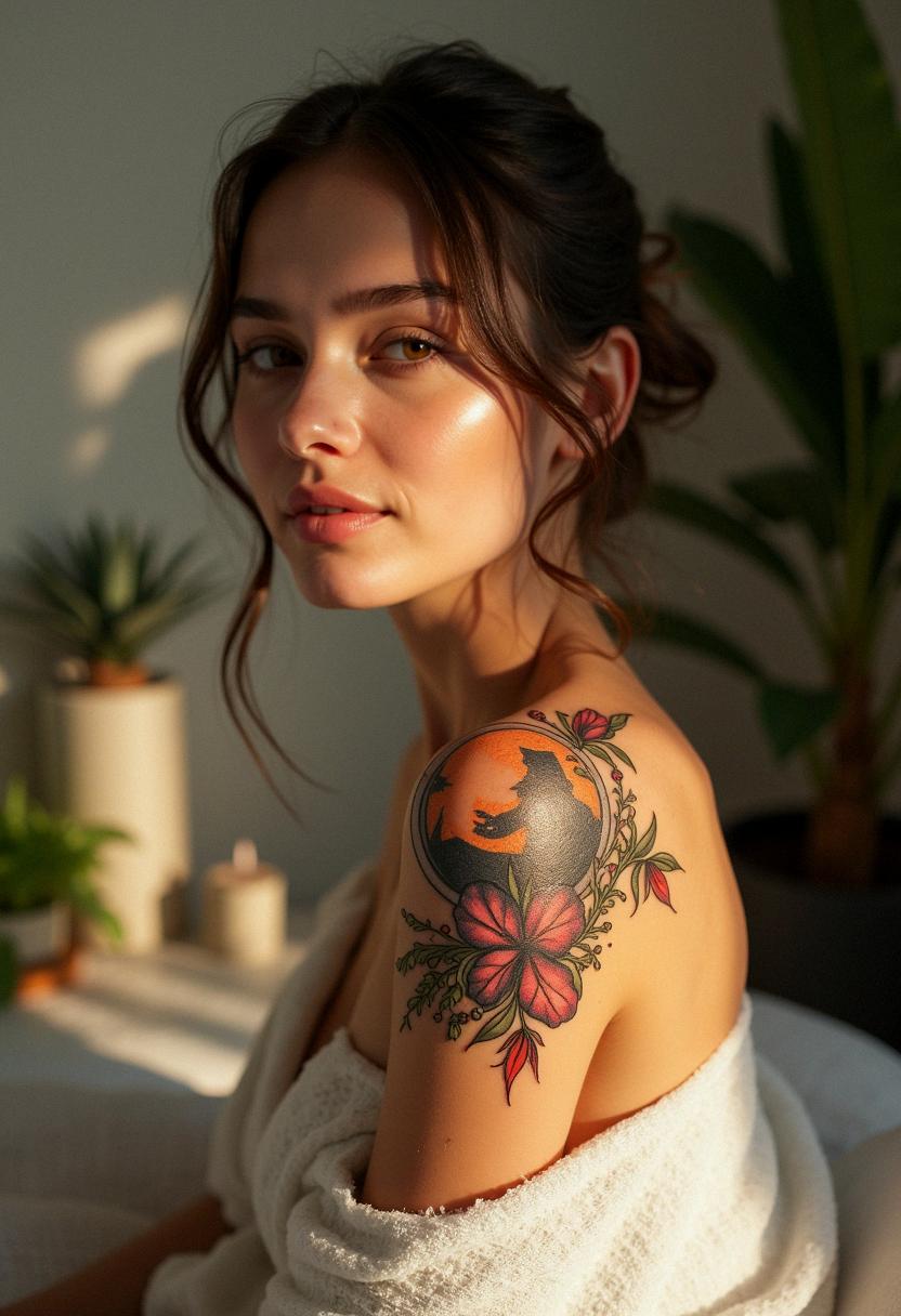 witch tattoo