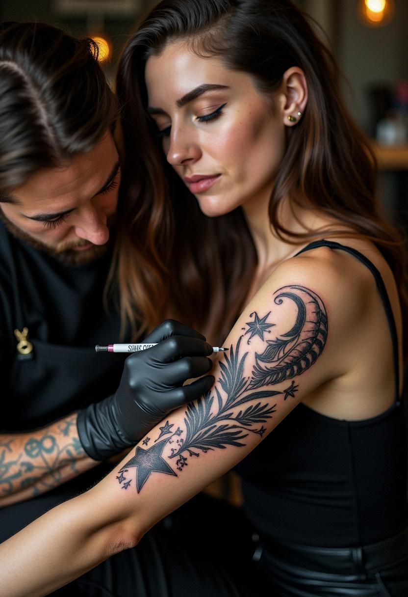 witch tattoos