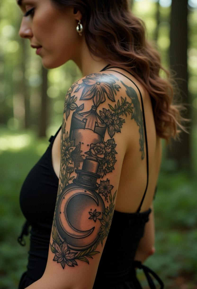 witch tattoos